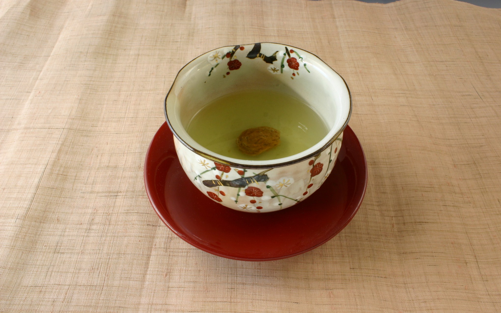 大福梅　茶碗